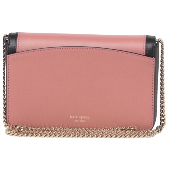 Kate Spade Gentle Panda Chain Crossbody Wallet Clutch NWT - Picture 3 of 9